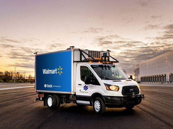 For Walmarts online based grocery business, it has begun utilizing driverless trucks